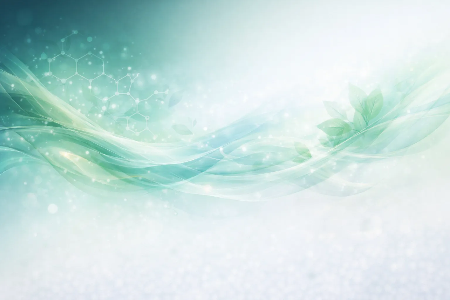 Abstract flowing waves representing health and wellness insights